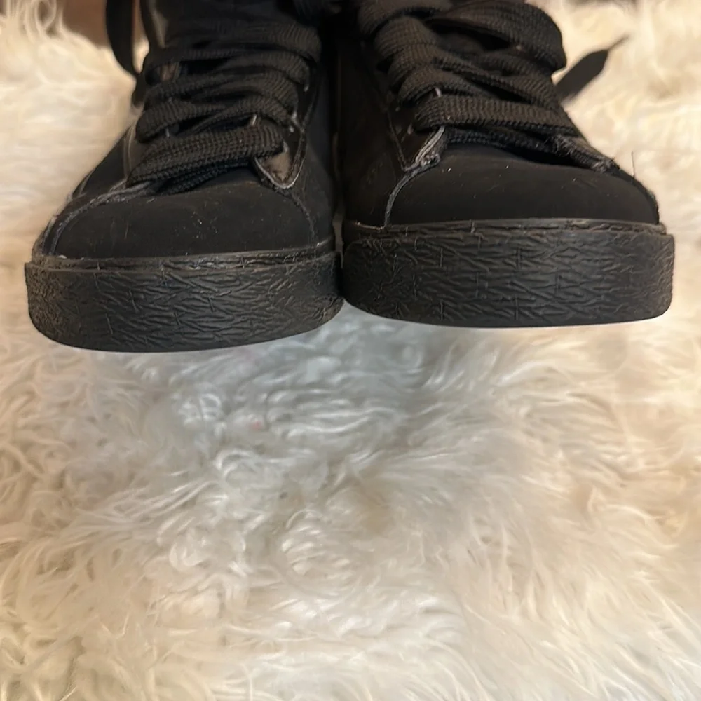 Nike Womens Blazer High Suede Black 317808-003 Size 8.5 - Picture 12 of 12